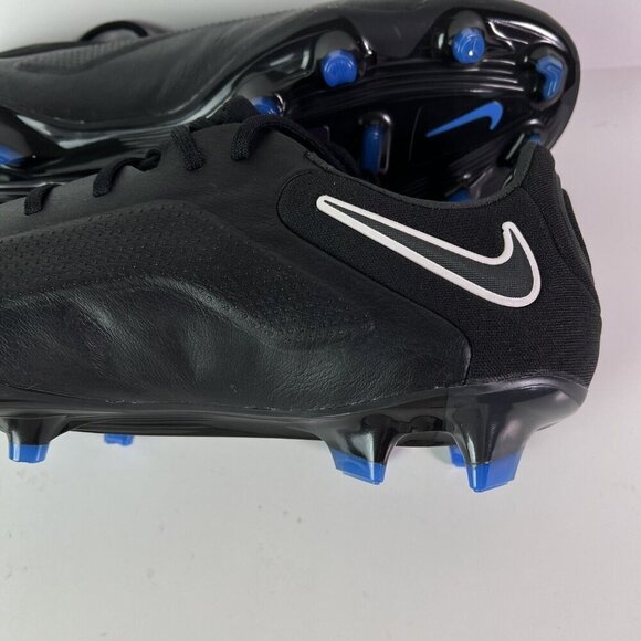 Nike Tiempo Legend 9 Elite FG Black Smoke Grey Soccer Cleats Men\'s 7-7.5
